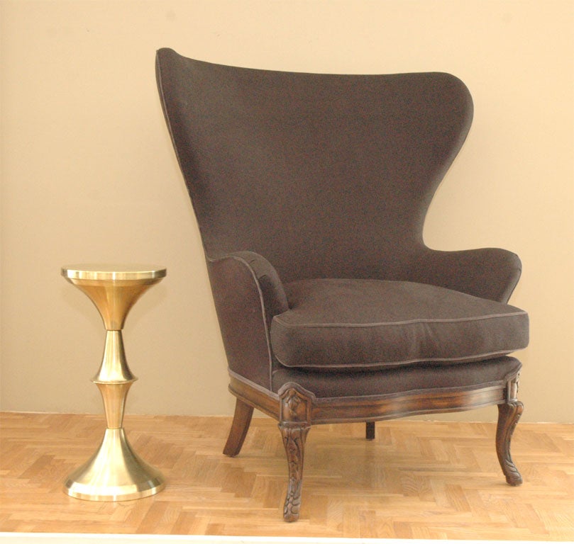 Single Wing-Back Chair