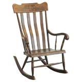 Antique 19THC LANCASTER CO,  PENNSYLVANIA  ROCKING CHAIR