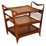 Rosewood Bar Cart