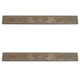 Antique Pair of French neo-classical architectural panels