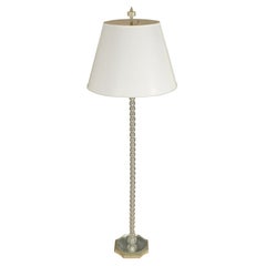 1940's Crystal Ball Floor Lamp