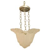 Degue chandelier/plafonier white frosted deco ceiling light