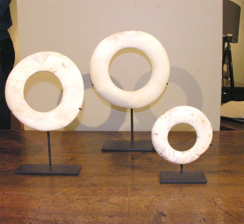 A Set of Three Decorative Artifacts