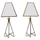 William "Billy"Haines Style Iron Table Lamps
