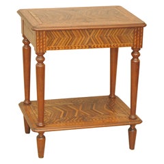 Parquetry Inlaid Sewing Table
