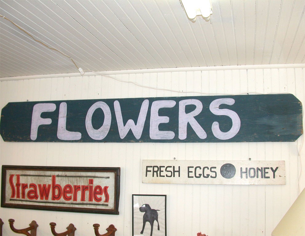 Flower Sign