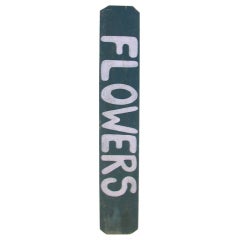Flower Sign