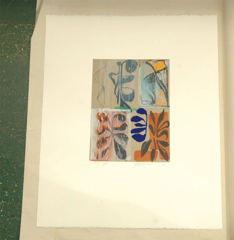 1992 Charles Arnoldi Silkscreen