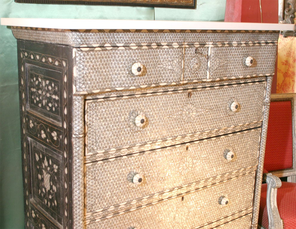 19th Century Syrian-Anglo/Indian Chest