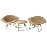 Wicker 3 Piece Set