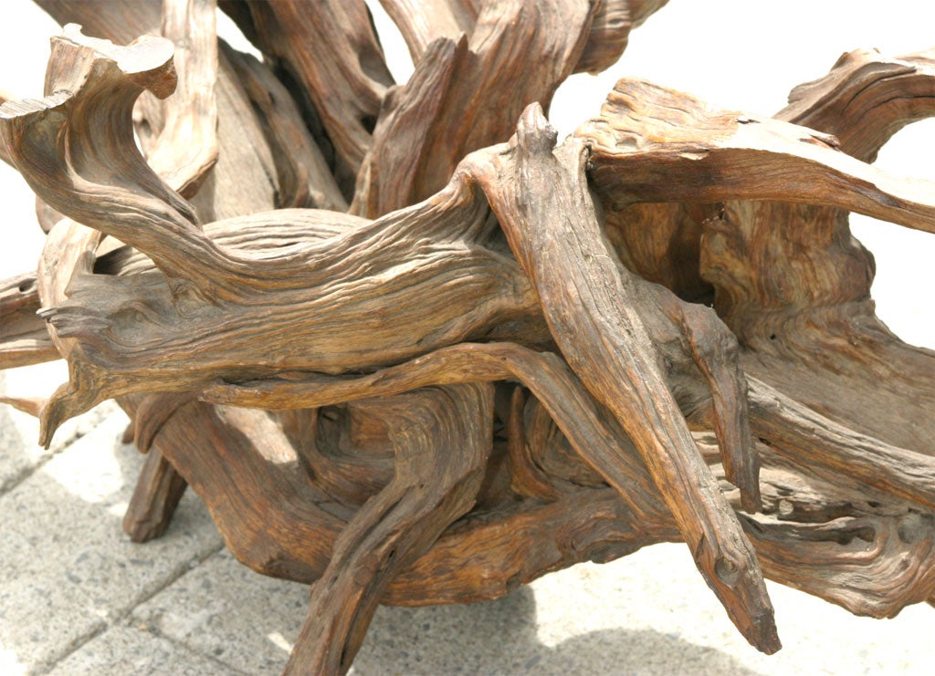 Driftwood Coffee Table Base 2