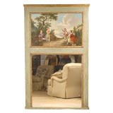 Trumeau Mirror of Children Playing