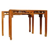 Pair of Qing Dynasty Consoles