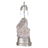 Carol Stupell Quartz crystal table lamp