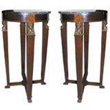 Pair of Neoclassical Pedestals