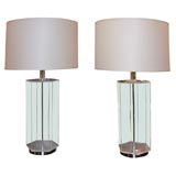 Robert Long Lucite Lamps