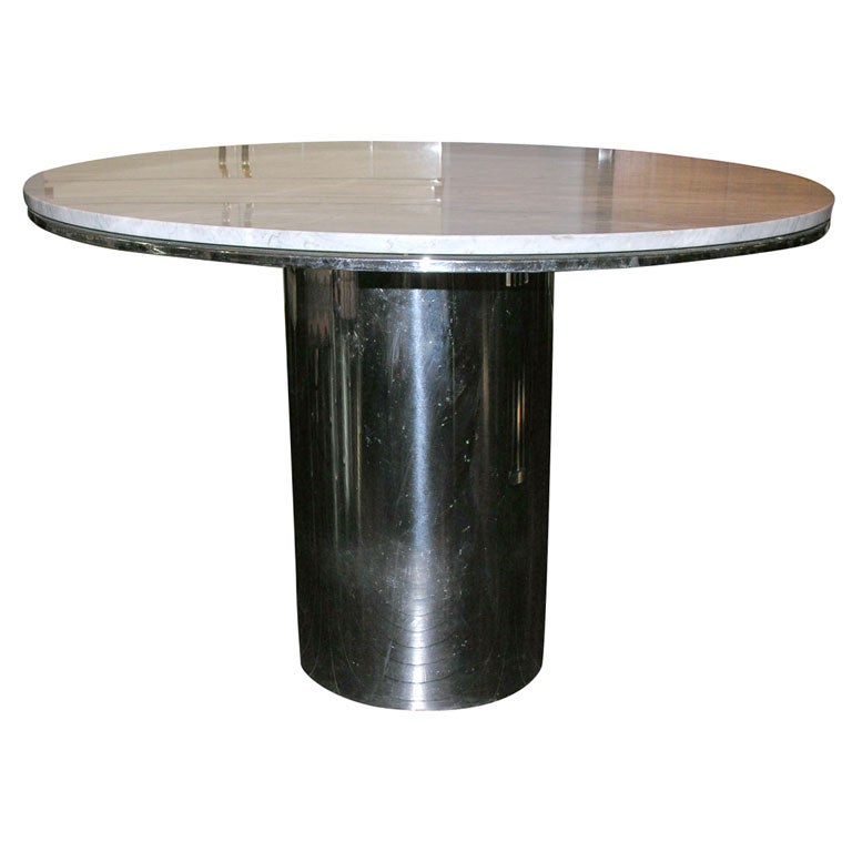 Cylinder Base Dining Table 12 For Sale on 1stDibs