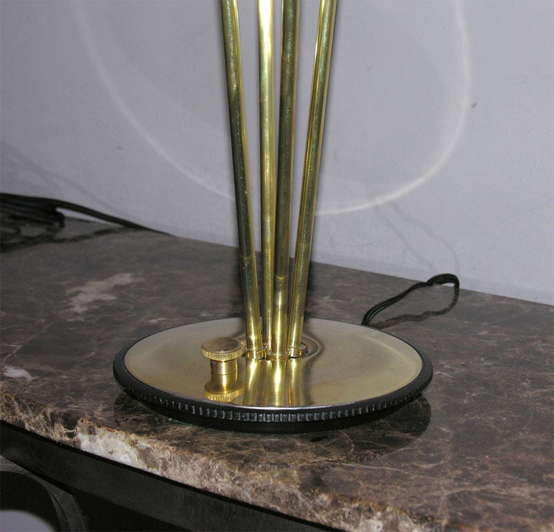 American Pair of Architectural Table Lamps