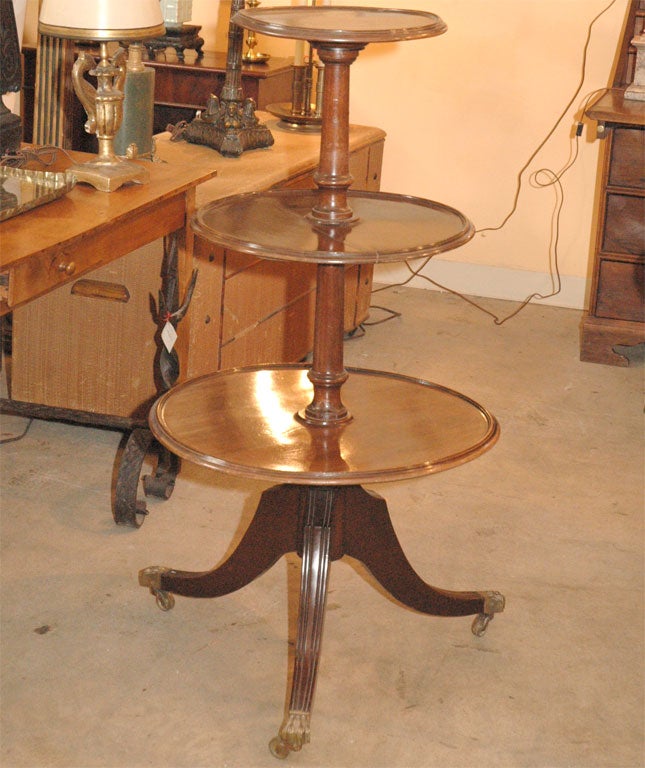English Regency  3 tiers  etagere