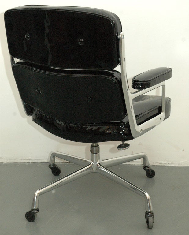 Patent Leather Time Life Chair 4