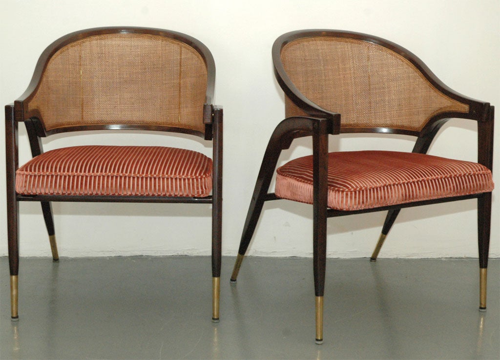 Edward Wormley for Dunbar Captain Chairs