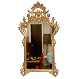 Exquisite Gold Leaf Vintage Mirror