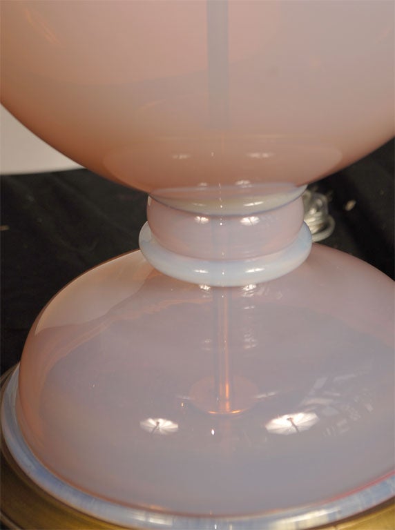 Pink Murano Lamp For Sale 3