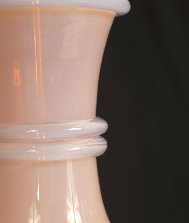 Pink Murano Lamp For Sale 5