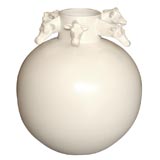 Vintage Ceramic Cow with Glowing Utter