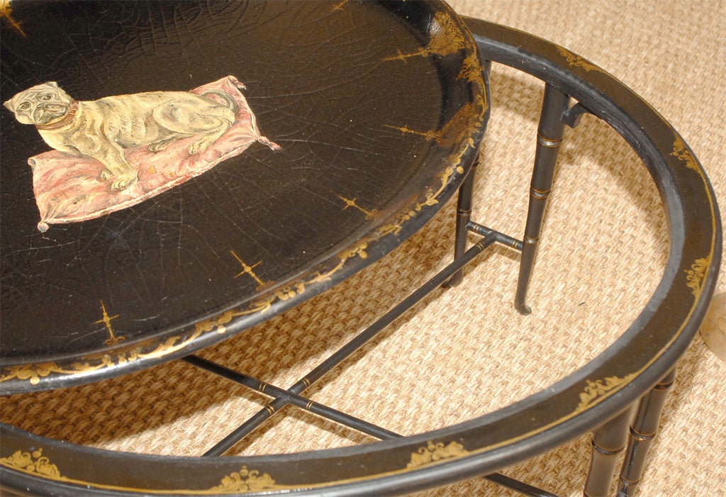 English Regency Cocktail Table 4