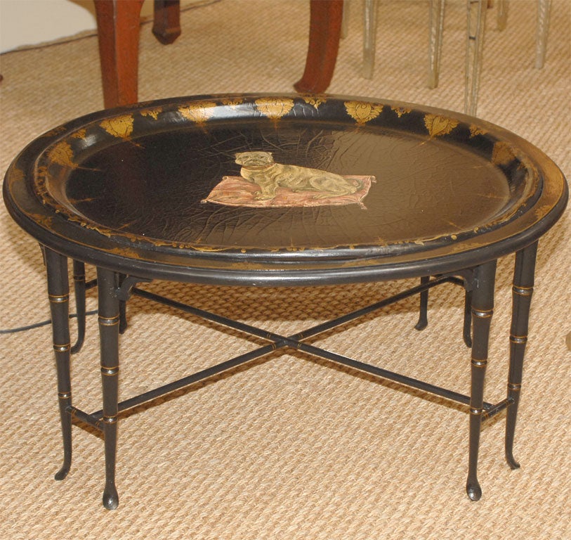 English Regency Cocktail Table 6
