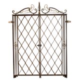 Art Deco iron gates