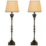 Antique Pair of Table Lamps