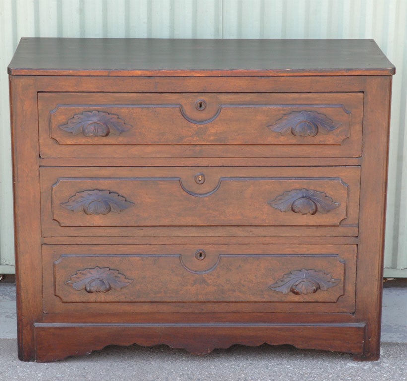 eastlake chest of drawers