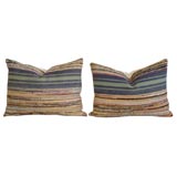 1920
S RAG RUG PILLOWS WITH BLUE AND GREEN STRIPE
HOMSPUN Antique 1920
S RAG RUG PILLOWS WITH BLUE AND GREEN STRIPE
HOMSPUN
