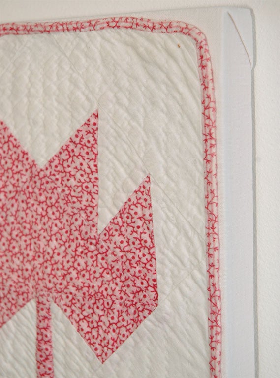 19th Century Maple Leaf Doll Quilt from Pennsylvania 3