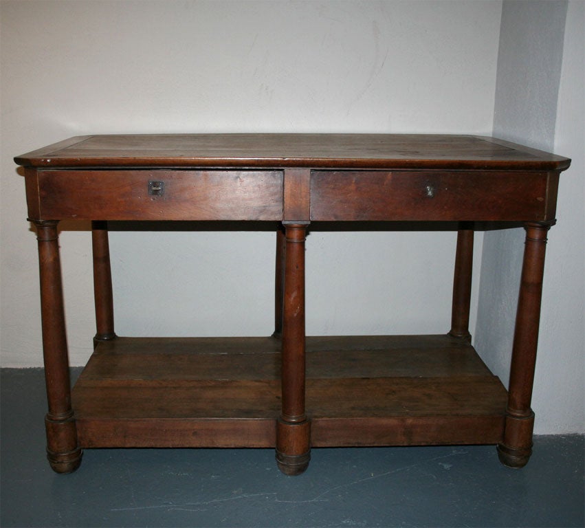 Architectural Spindle Table