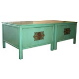 Pair of Asian Style Side Tables