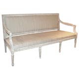 Swedish Gustavian Settee