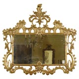 18th c. Giltwood Overmantel Mirror, c. 1770