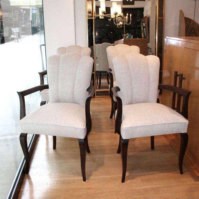 #3816 Group of Four Bridge Chairs