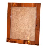 #2009 Large Pink Mirrored Picture Frame