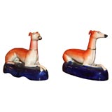 #6101 Pair of Staffordshire Dogs