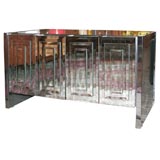 Vintage Mirrored Credenza