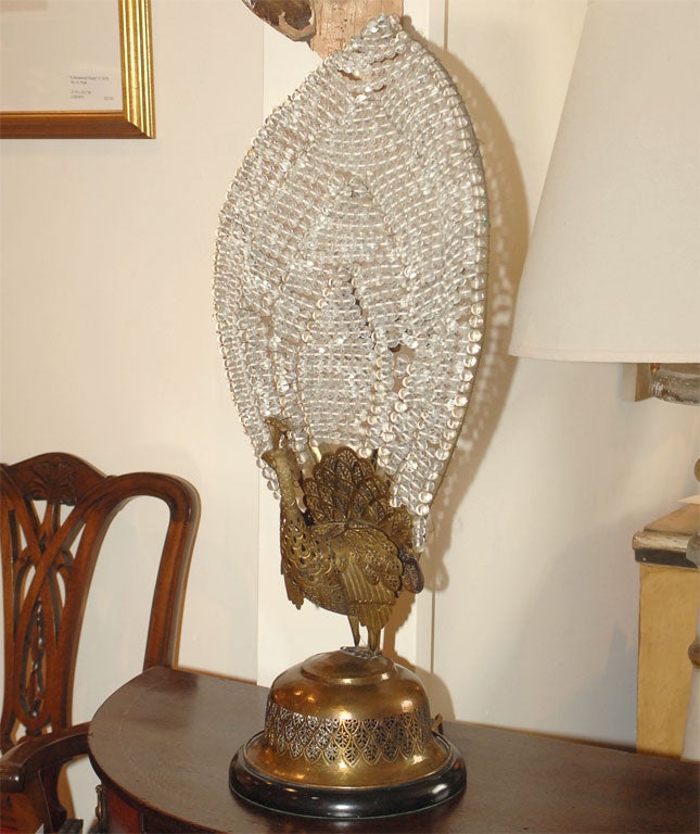 Peacock Lamp