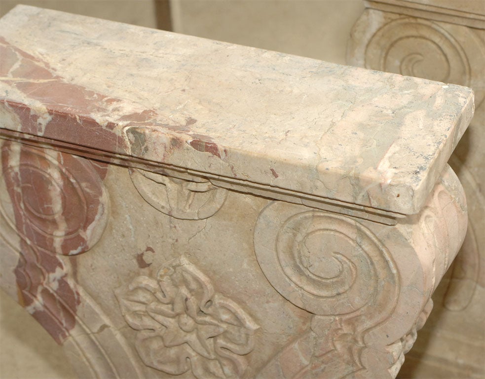 Italian Antique Marble Pedestal
