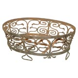 Antique EUROPEAN IRON PLANTER