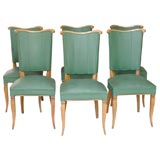 set of six french chairs