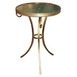 Malachite and Brass Table