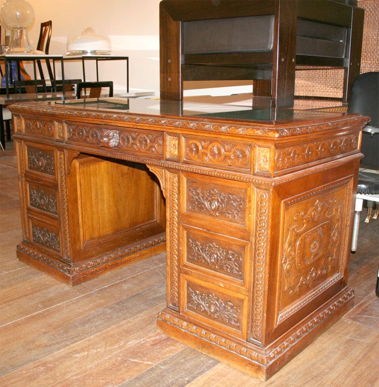 Antique Florentine Desk